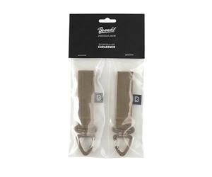 Brandit Belt and Molle Loop Carabiner, color: camel, size: OS