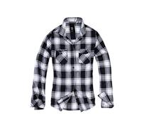 Brandit Blusa 'Amy' negro / blanco XXL EUR