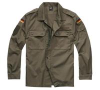 Brandit Blusa de Campo BW, Verde Oliva, XXXXXXL para Hombre