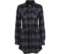 Brandit Lucy Longshirt Camisa de mujer, negro/gris, Talla XL