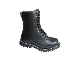 Brandit Botas militares y tácticas para hombre, color negro, 8 UK