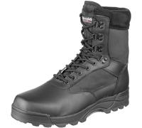 Brandit Botas Tácticas De Combate Militar La Policía De Seguridad De Cuero Negro