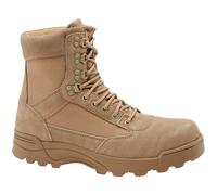 Brandit Botas Tácticas Hombres Senderismo Zapatos Combate Militar 9 Ojales Camel