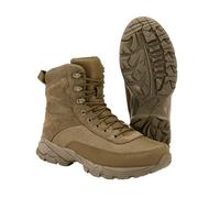 Brandit Botas tácticas tácticas militares para hombre, tallas 39 a 47, verde oliva, 43 EU