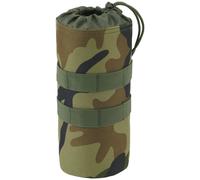Brandit Botella Bolsa I Hidratación MOLLE Viaje Al Aire Libre Woodland Camo