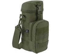 Brandit Botella Bolsa II PALS Al Aire Libre MOLLE Bandolera Hidratación Oliva