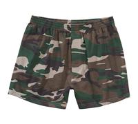 Brandit Boxers Hombres Combat Suave Ejército Algodón Ropa Interior Woodland Camo