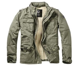 Brandit Britannia Winter Chaqueta Oliva M hombres verde