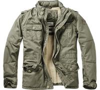 Brandit Britannia Winter Chaqueta, verde, Talla 3XL