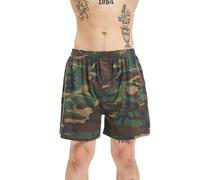 Brandit BW Boxers Hombre Boxers Negro 100% algodón