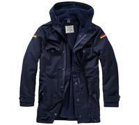 Brandit Bw Bundeswehr Parka de Campo Ejército Abrigo Chaqueta Invierno Capucha