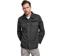Brandit BW blusa de campo Chaqueta, negro, tamaño M para Hombres