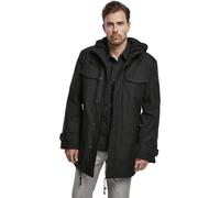 Brandit BW Flag Parka Chaqueta Hombre Capucha Grande Forro Invierno