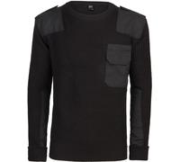 Brandit BW Jersey, negro, Talla S