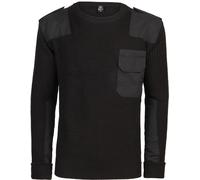 Brandit BW Jersey, negro, tamaño L para Hombres