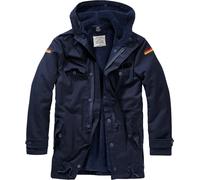 Brandit BW Parka Flag Chaqueta, azul, tamaño 4XL