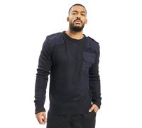 Brandit BW Pullover Hombre Jersey de Punto Aceituna Regular