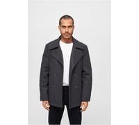 Brandit Cabanjacke Abrigo Chaqueta Pea Coat Negro Parka Clásica Uniforme