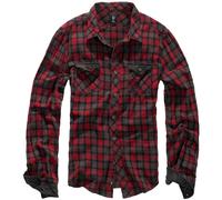 Brandit Camisa a Cuadros Duncan S-7XL Hombres Ocio Leñador Franela de