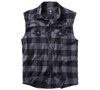 Brandit Camisa de Cuadros sin Mangas Leñador Chaleco Camisa a Cuadros S-7XL