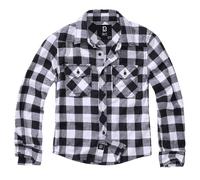 Brandit Camisa de Leñador Infantil A Cuadros Manga Larga 100% Algodón