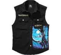Brandit Camisa Iron Maiden Vintage Camisa Sin Mangas Fotd 61045 5XL