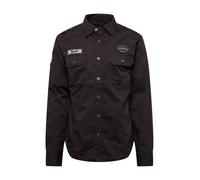 Brandit Camisa 'Luis' antracita / blanco L EUR