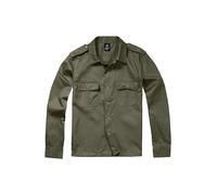 Brandit US Shirt Long Sleeve, color: olive, size: 4XL