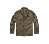 Brandit BW blusa de campo Chaqueta, verde, tamaño 4XL para Hombres