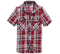 Brandit Camisa Roadstar, 1/2 Manga en Rojo M