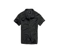 Brandit Roadstar Shirt Short Sleeve, color: black/blue, size: XL