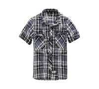 Brandit Roadstar Shirt Short Sleeve, color: black/anthracite, size: L
