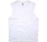 Brandit Camisa sin mangas, Blanco, Talla XXL