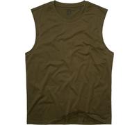 Brandit Camisa sin mangas, verde, tamaño XL para Hombres