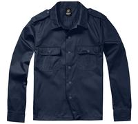 Brandit Camisa US Camisa 1/1 manga en azul marino 5XL