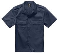 Brandit Camisa US Camisa 1/2 manga en azul marino 3XL