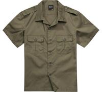 Brandit US - Camiseta de manga corta, color verde Olivoa, talla 3XL