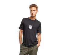 Brandit Camiseta BW Hombre Camiseta Negro 5XL 50% algodón, 50% Poliamida Regular