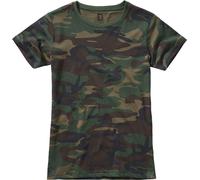Brandit Camiseta de mujer 3XL Verde (Woodland)