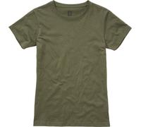 Brandit Camiseta de damas, verde, tamaño S para Mujer
