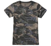 Brandit Camiseta de mujer – multicolor (darkcamo) – Talla XL
