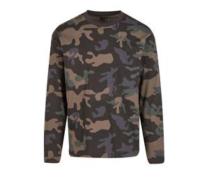 Brandit Camiseta marrón claro / gris oscuro / caqui / verde oscuro XXXL EUR