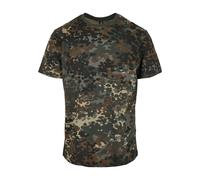 Brandit Camiseta marrón / gris moteado / pino / verde pastel / negro XXL EUR