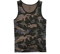 Brandit Camiseta sin mangas Tank Top Cuello redondo Darkcamo 7XL para hombres