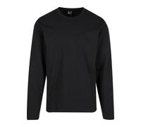 Brandit Premium Camisa de manga larga, negro, Talla L