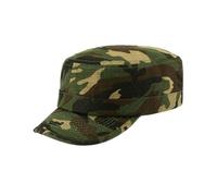 Brandit Cap Unisex Gorra Camuflaje Woodland 100% algodón