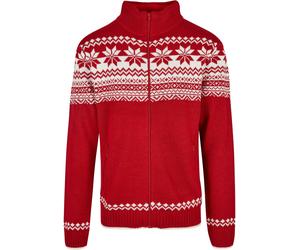 Brandit Cárdigan rojo / blanco M EUR