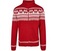 Brandit Cárdigan rojo / blanco S rojo / blanco