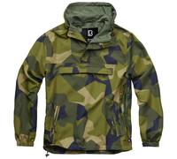 Brandit Cazadora cortavientos de verano en camuflaje sueco M90 4XL