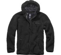 Brandit Chaqueta Chaqueta Teddyfleece Worker en negro 4XL